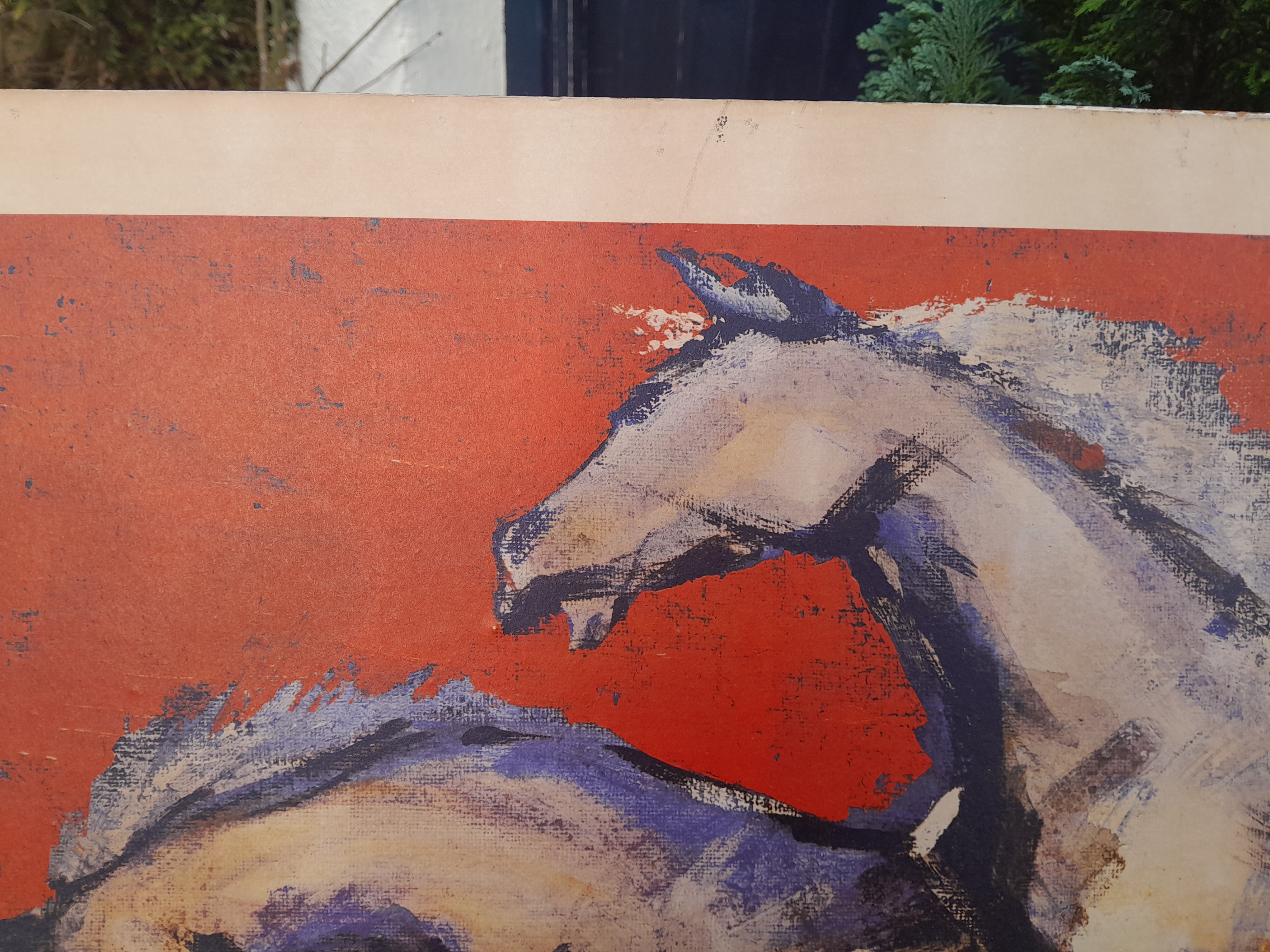 VINTAGE WILLIAM RUTLEDGE SUNDOWN ART PRINT 1966