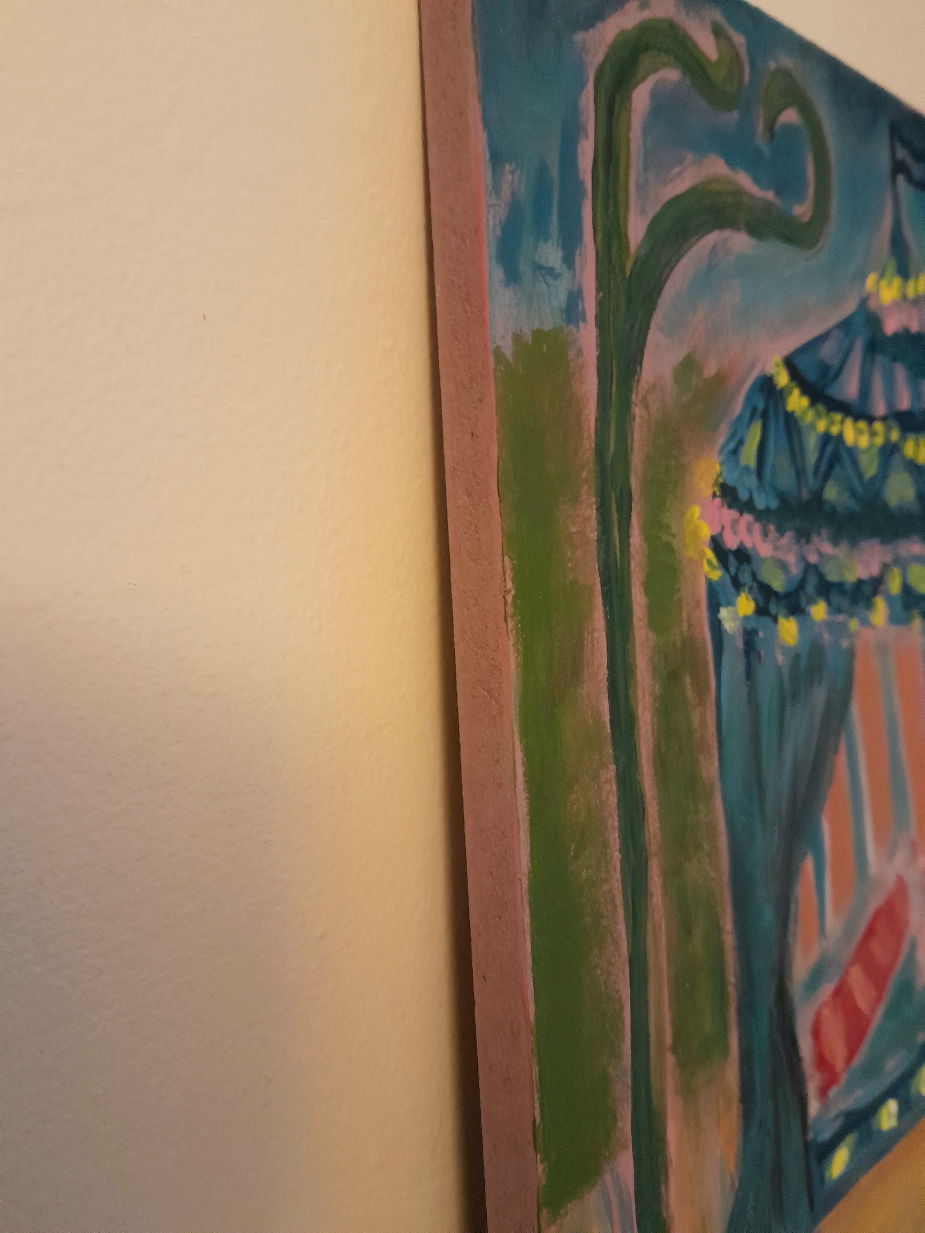 BLUE TENT Original art