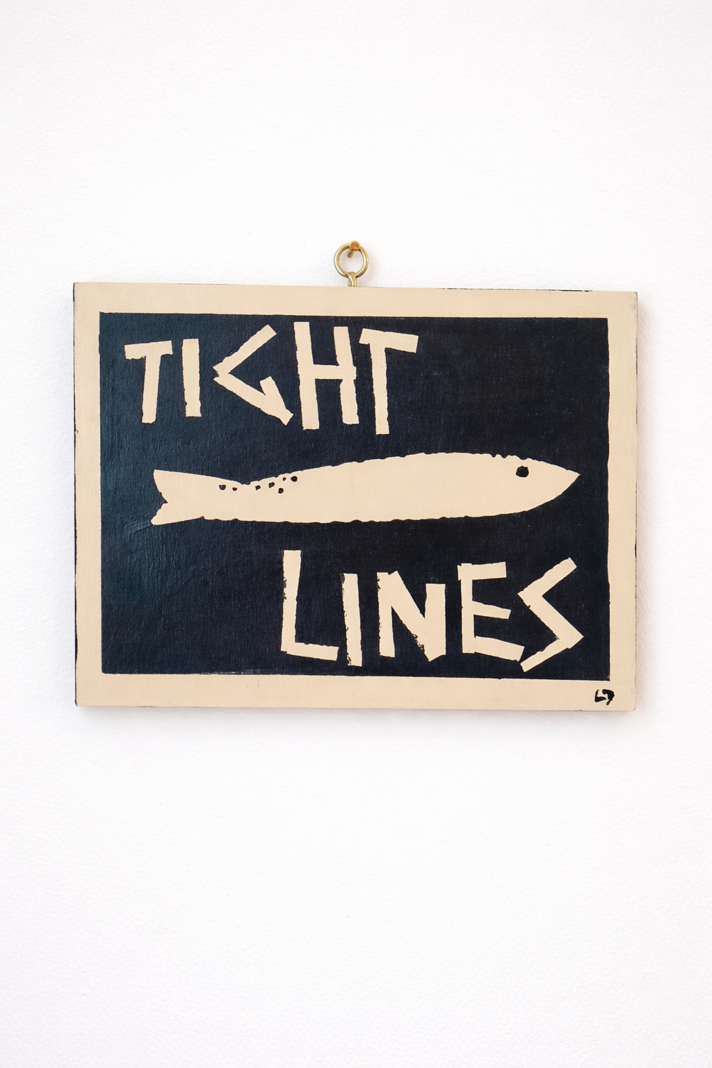 TIGHT LINES ORIGINAL GIFT ART