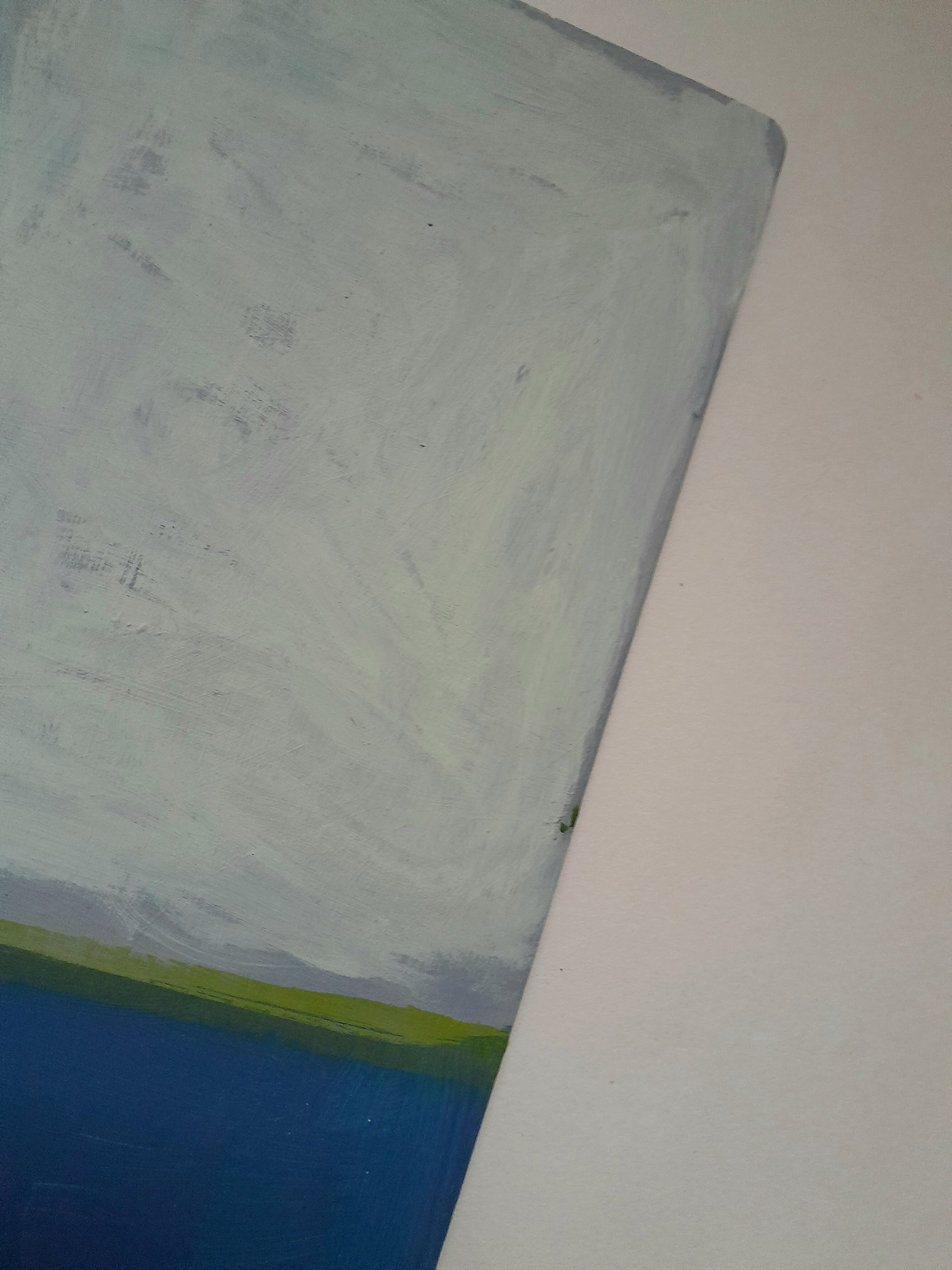 BLUE WHITE STRIPES Orignal art