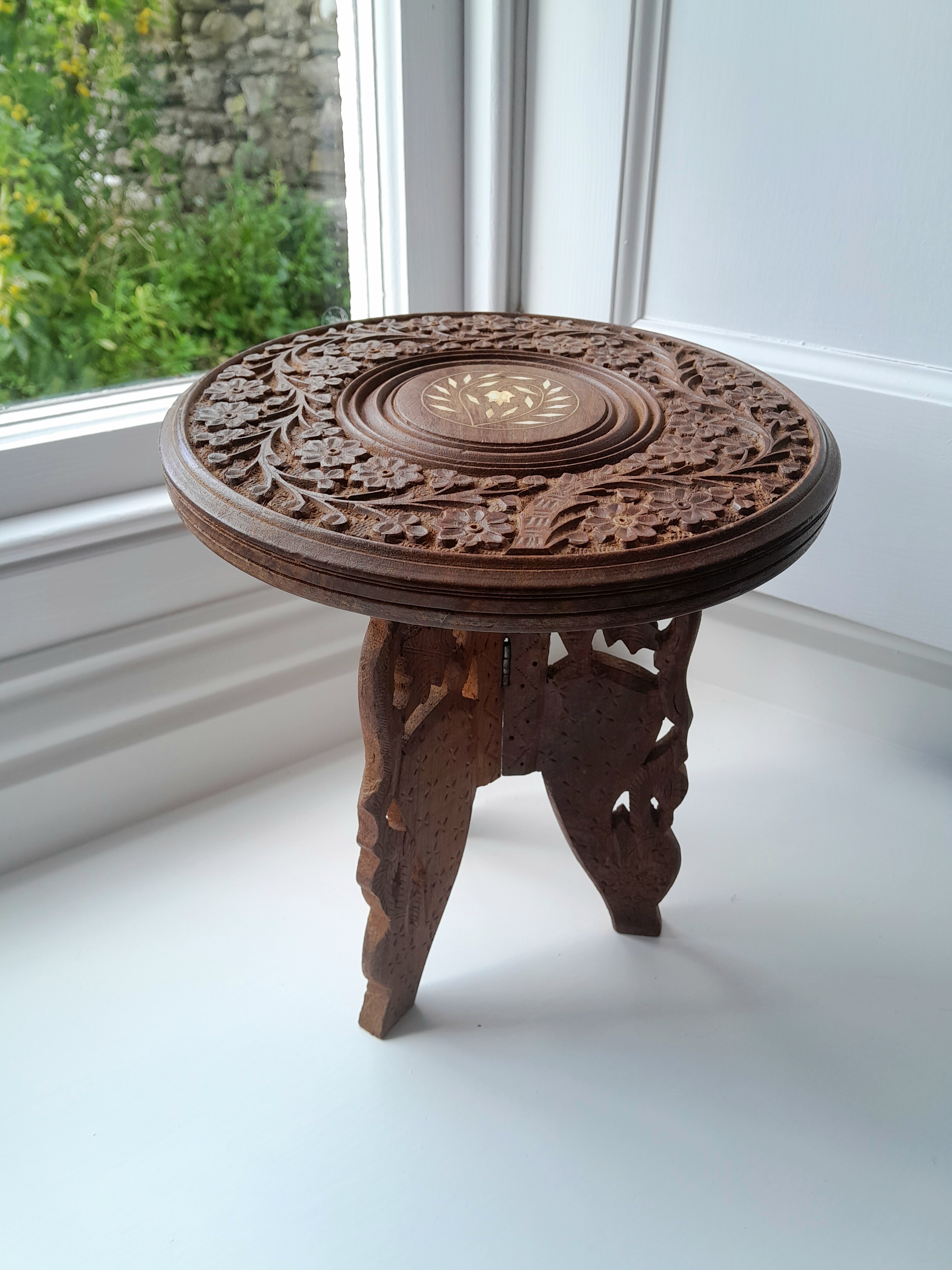 VINTAGE INDIAN STOOL