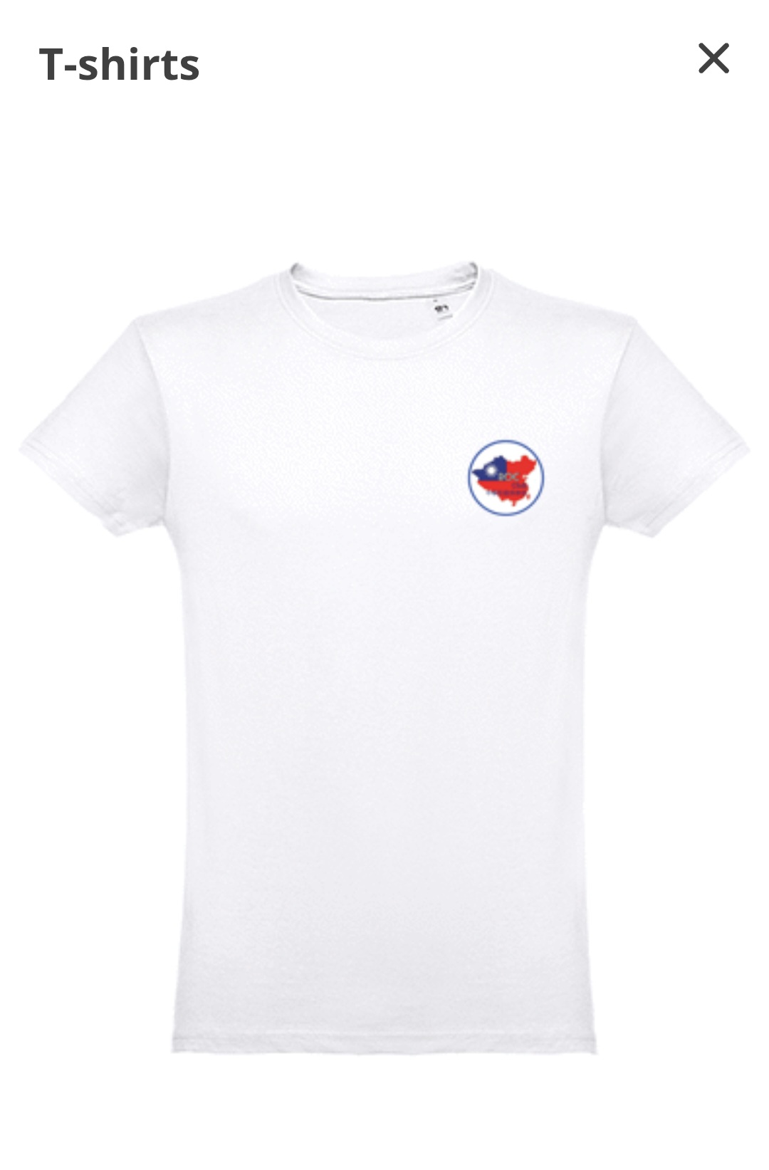 ROC CLUB 標誌慈善捐赠T恤