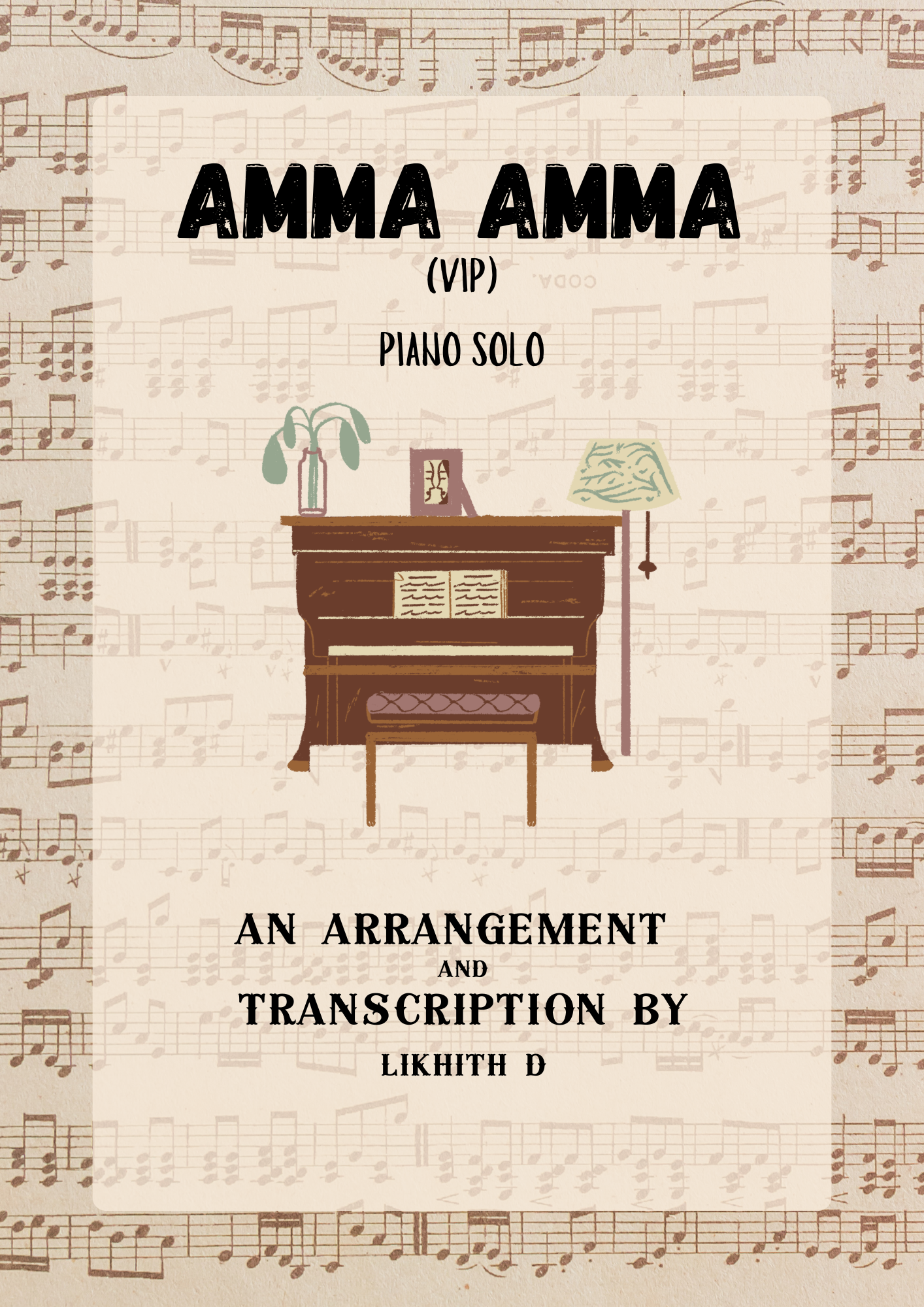Amma Amma (Piano Solo)