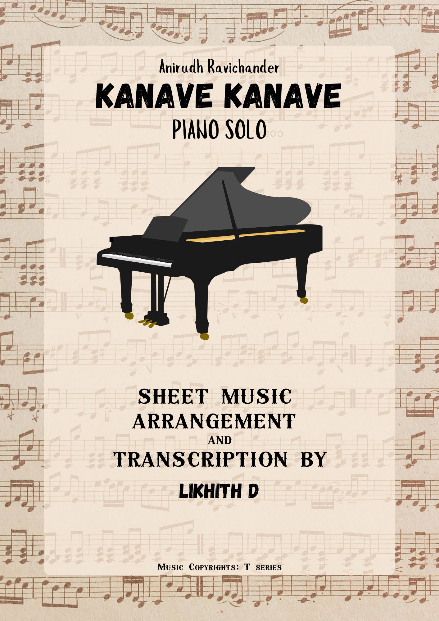Kanave Kanave (Piano Solo) by Likhith Dorbala
