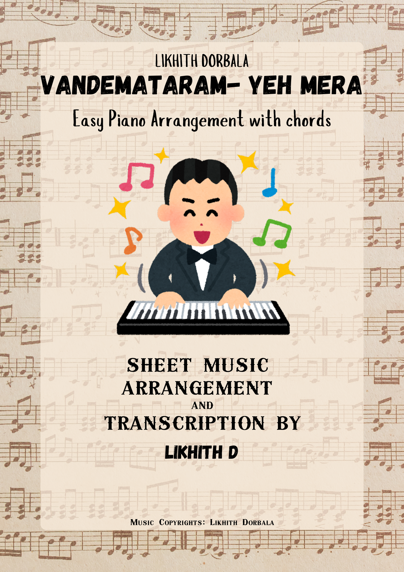 Yeh Mera (Piano Arrangement)