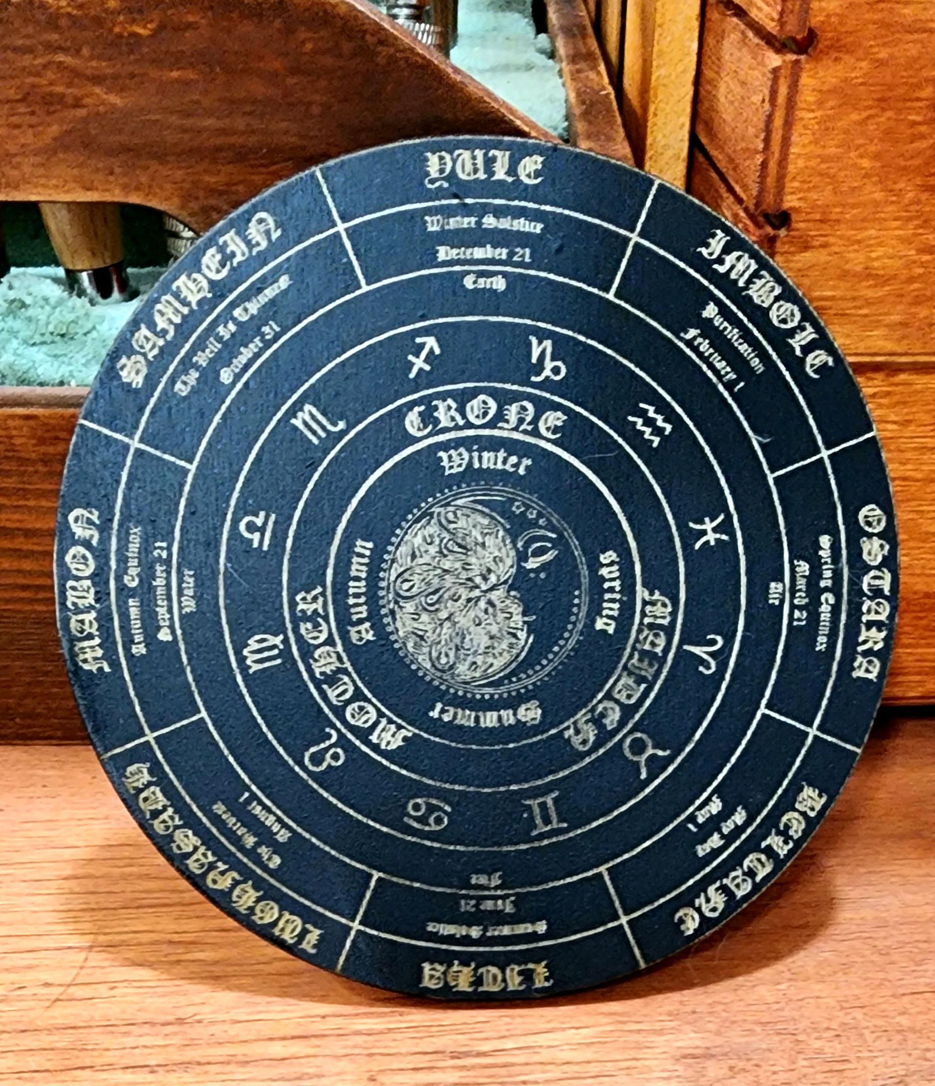 Custom Design Wiccan Wheel of the Year