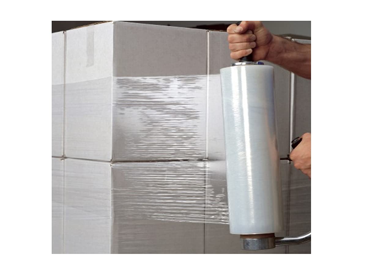 4 Rollos Emplaye Pelicula Stretch 18" Cal 60 1200 Ft