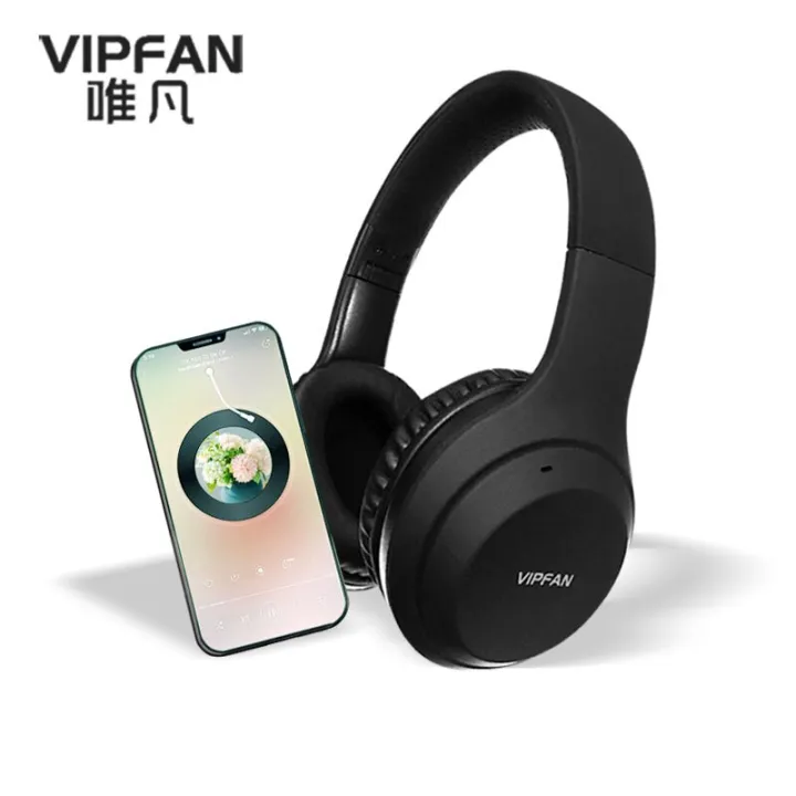 VIPFAN Head-Mounted Wireless Bluetooth Headset