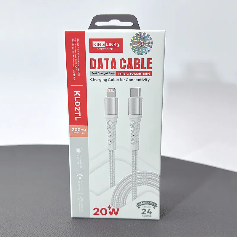 Kinglink 2m 20W Type-C to Lightning Cable KL02TL