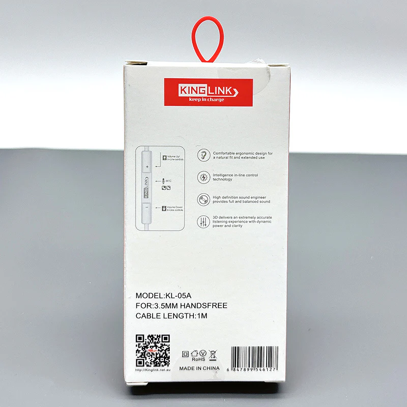 Kinglink 3.5mm Aux earphones KL05A
