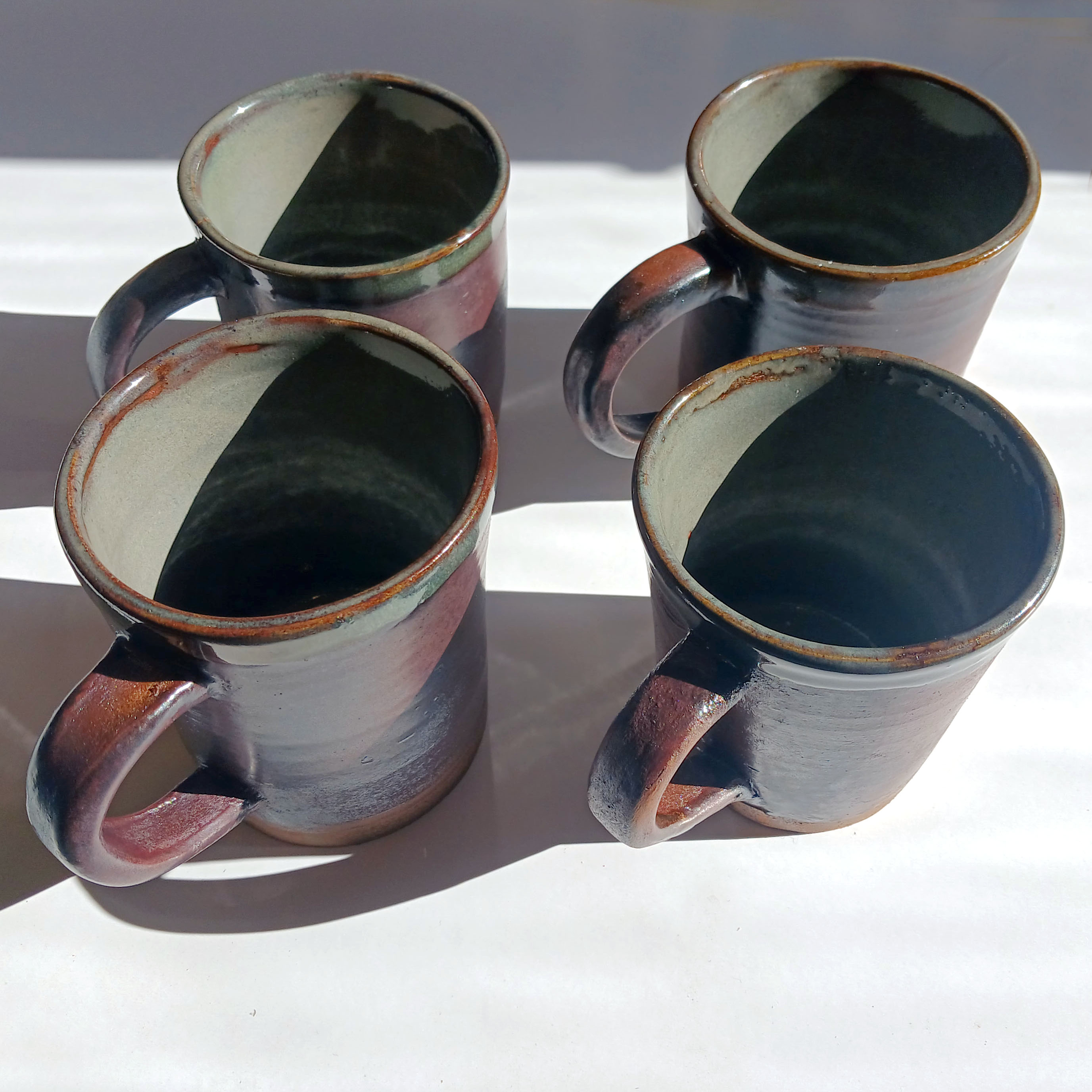 Large Coffee Mugs set of 4