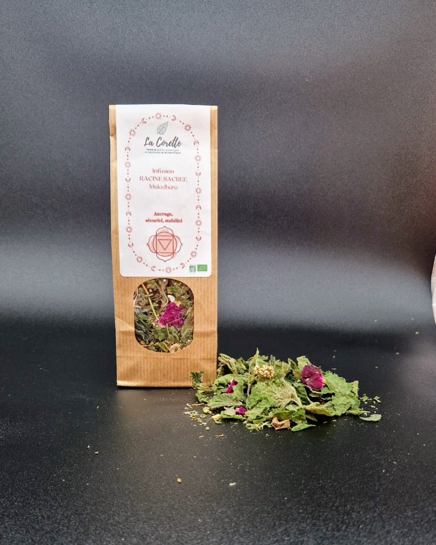Tisane Chakra Racine "Racine sacrée" Ancrage - Sécurité - Stabilité
