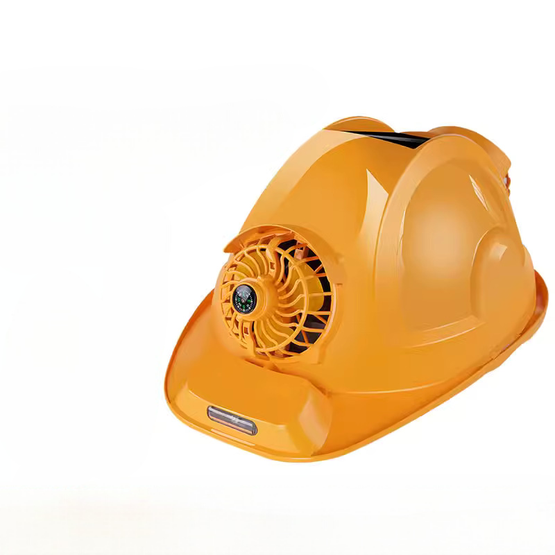 Solar-Powered Safety Hat for Construction Workers