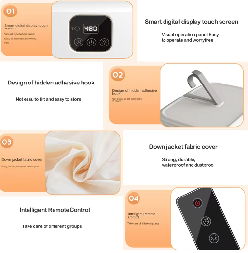 Remote Control Laundry Dryer Smart Energy-Efficient and Convenient