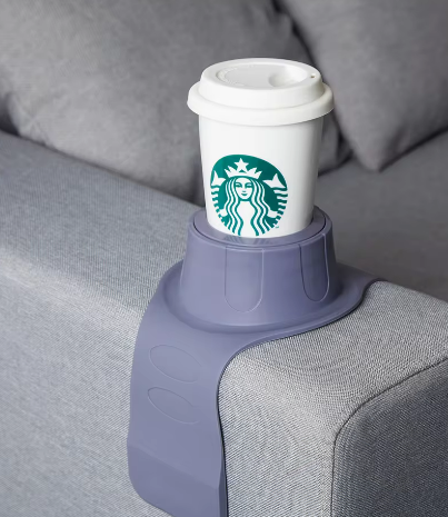 Silicone Sofa Cup Holder & Armrest Organizer