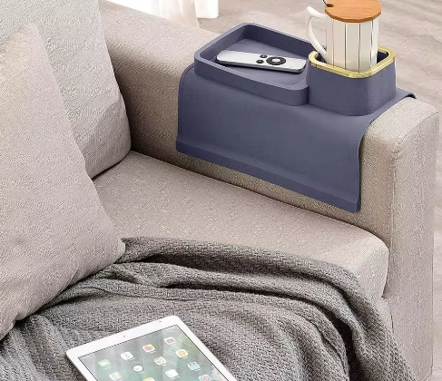 Anti-Slip Couch Cup Holder Tray