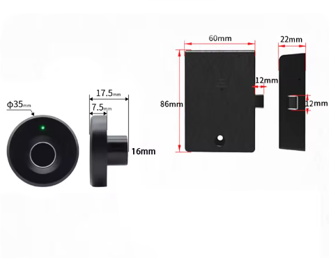 Intelligent Electronic Fingerprint Drawer Lock