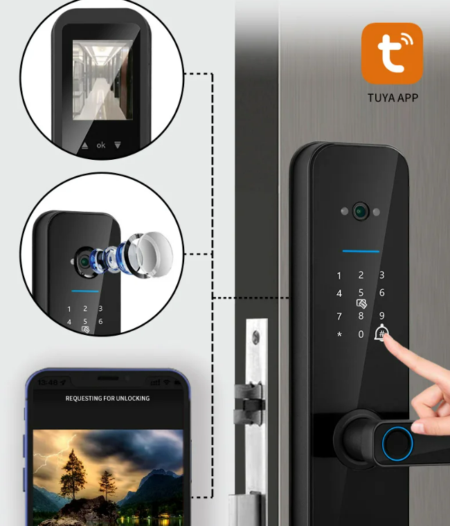 WiFi Digital Electronic Smart Door Lock