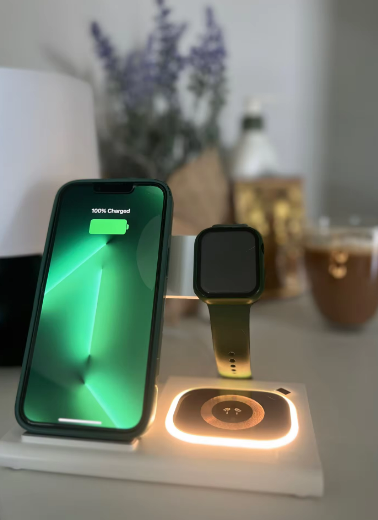 3-in-1 Wireless Charger Stand Pad