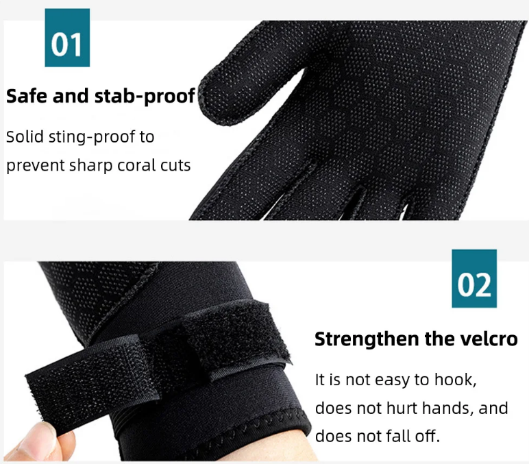 Neoprene Diving Gloves