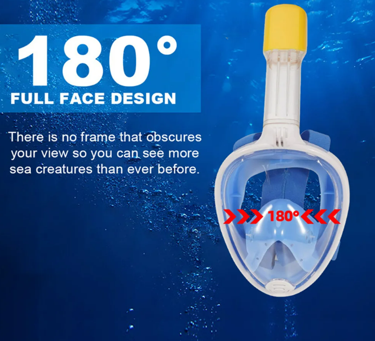 Underwater Scuba Anti-Fog Full Face Diving Mask