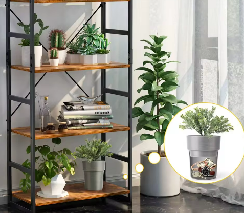 Flower Pot Safe Key