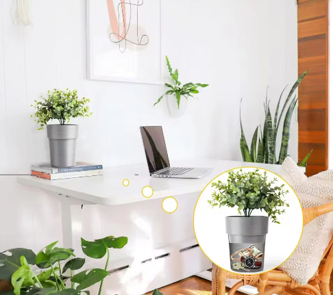 Flower Pot Safe Key