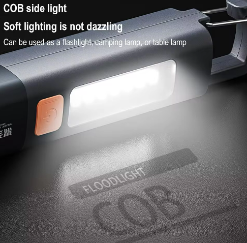 Strong Lighting ABS Flashlamp