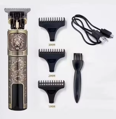 Electric Hair Cutting Machine - Professional Barber Hair Trimmer with LCD Display for Men | Clipper, Shaver & Beard Lighter