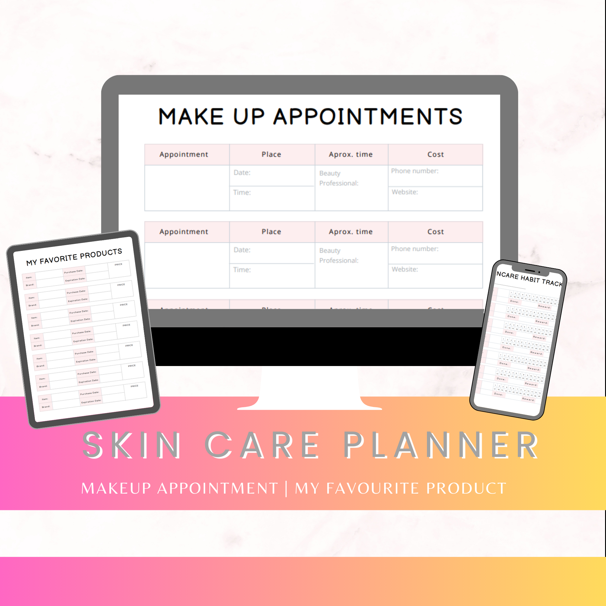 Self-Care Planner