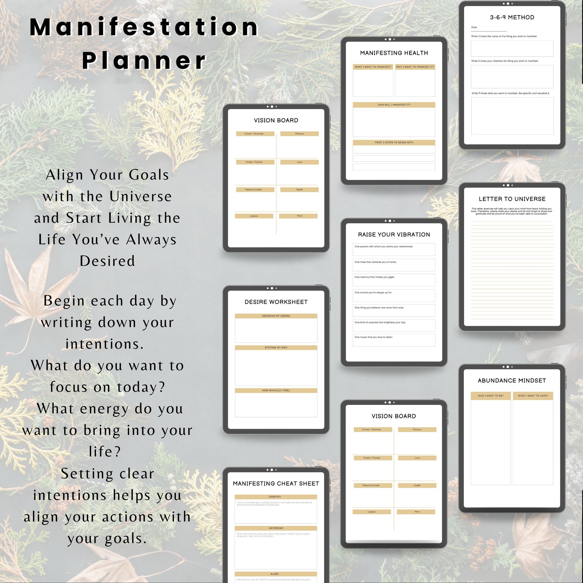 Manifestation Planner