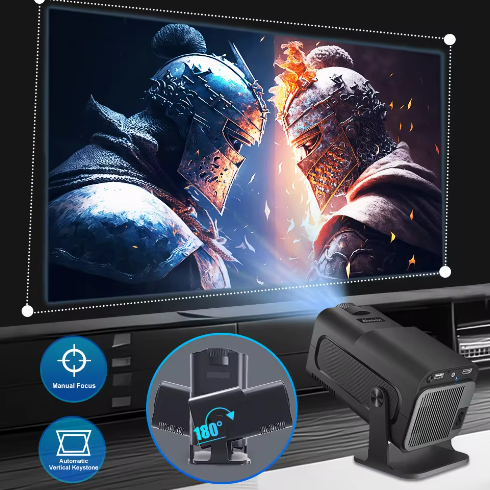 Magcubic HY320 4K UHD Portable Cinema Projector with Dual WiFi 6 & BT 5.0