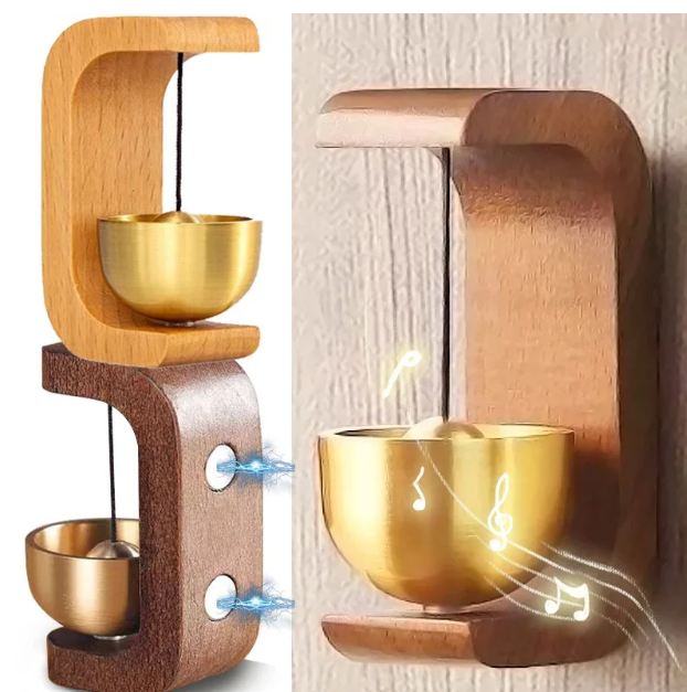 Wooden Door Bell