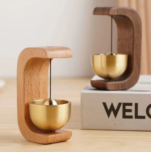 Wooden Door Bell