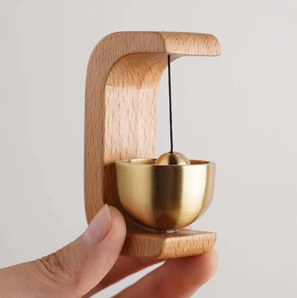 Wooden Door Bell