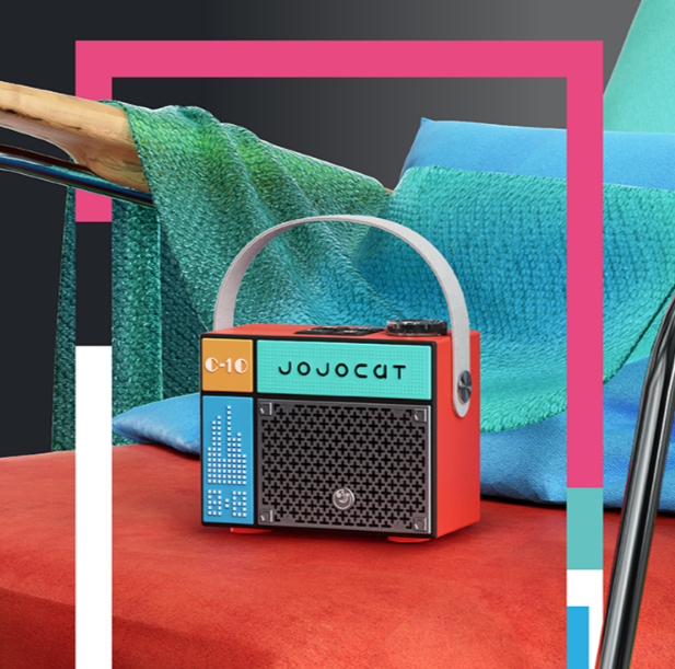 Portable Bluetooth Speaker (Random Color)