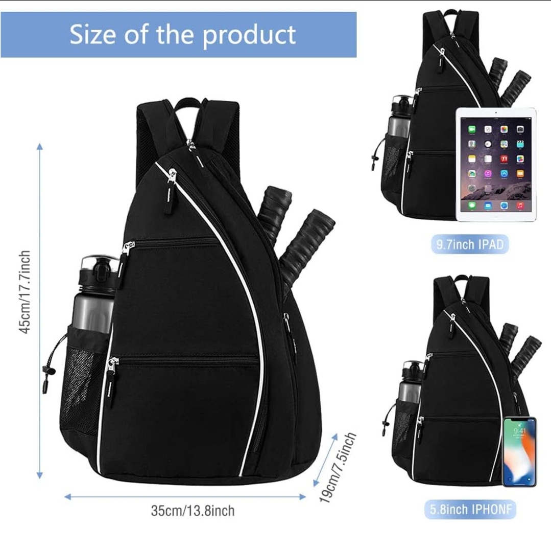 Multifunctional Black Backpack