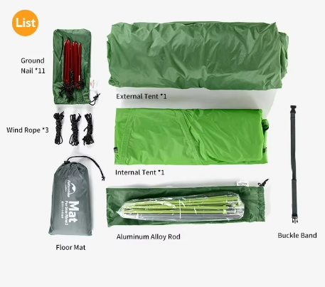 Green Camping Tent