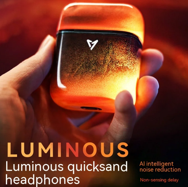 Luminous quicksand headphones
