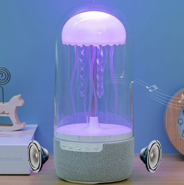 LED Jellyfish Lamp Speaker