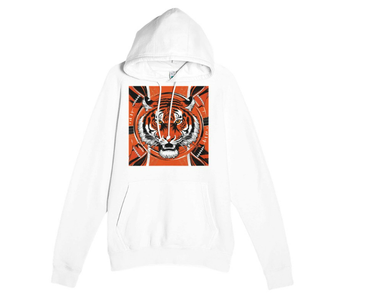 Bengals Premium Unisex Pullover Hoodie Tiger Graphic Hoodie