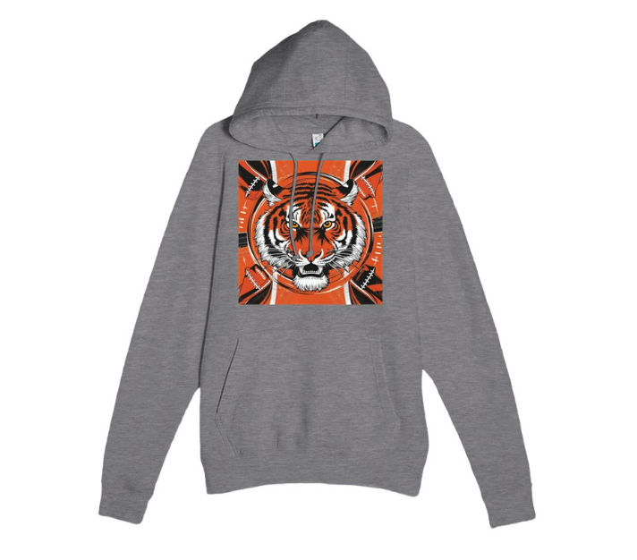 Bengals Premium Unisex Pullover Hoodie Tiger Graphic Hoodie