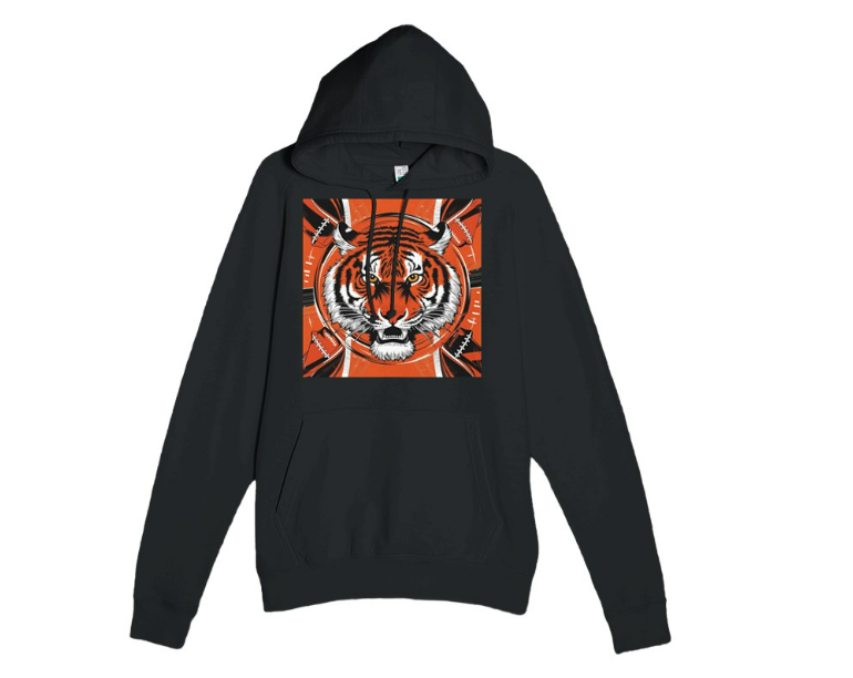 Bengals Premium Unisex Pullover Hoodie Tiger Graphic Hoodie