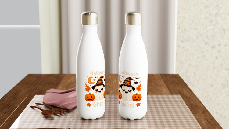 Halloween Ghost Water Bottles