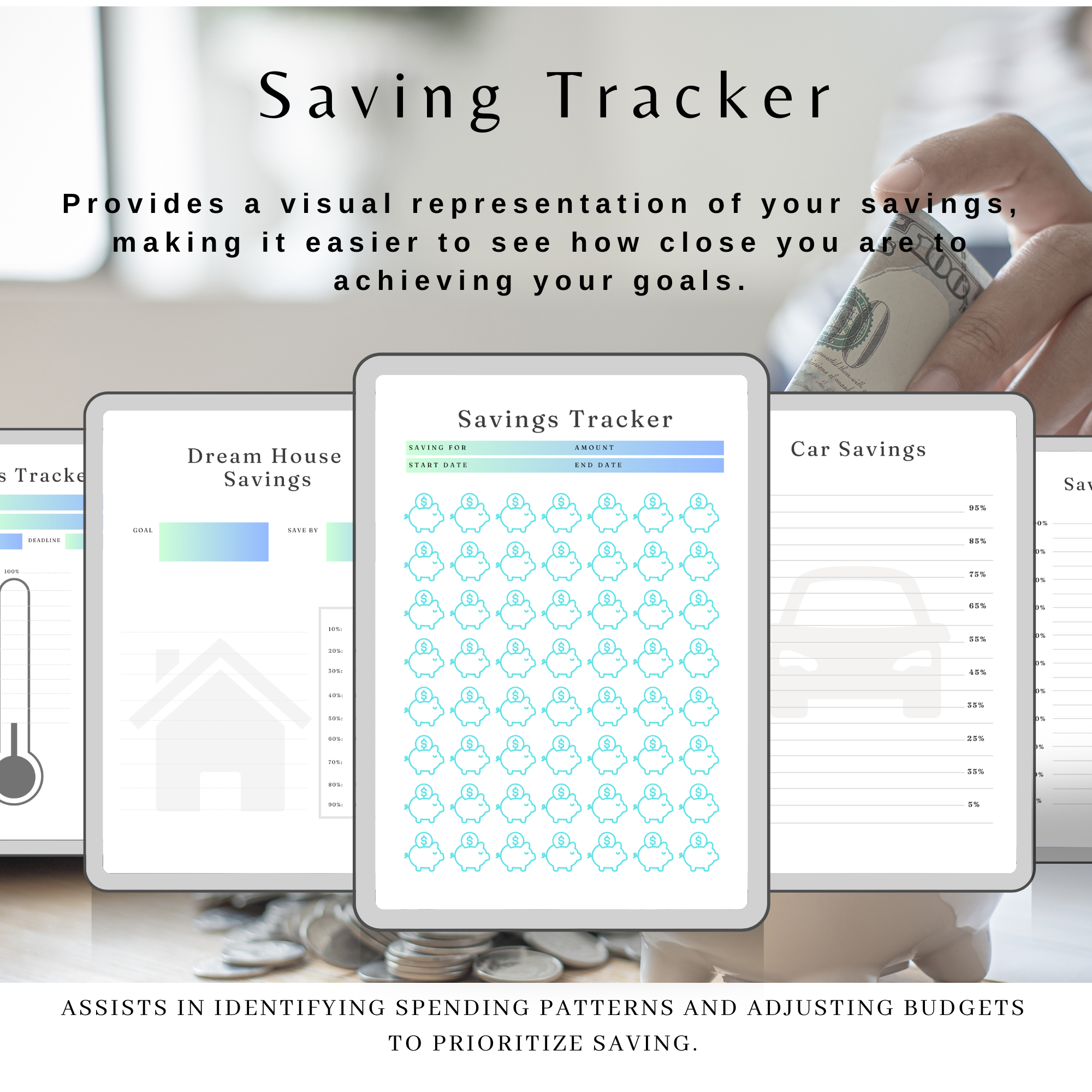 Digital Saving Tracker – Plan, Track & Achieve Your Financial Goals