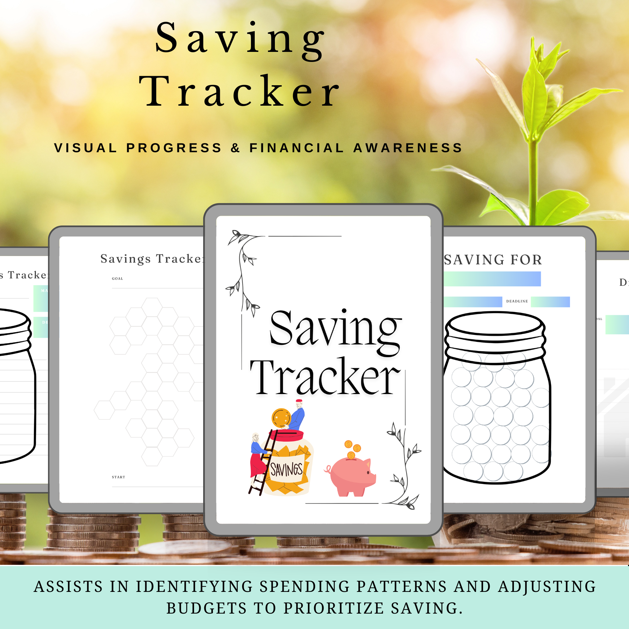 Digital Saving Tracker – Plan, Track & Achieve Your Financial Goals