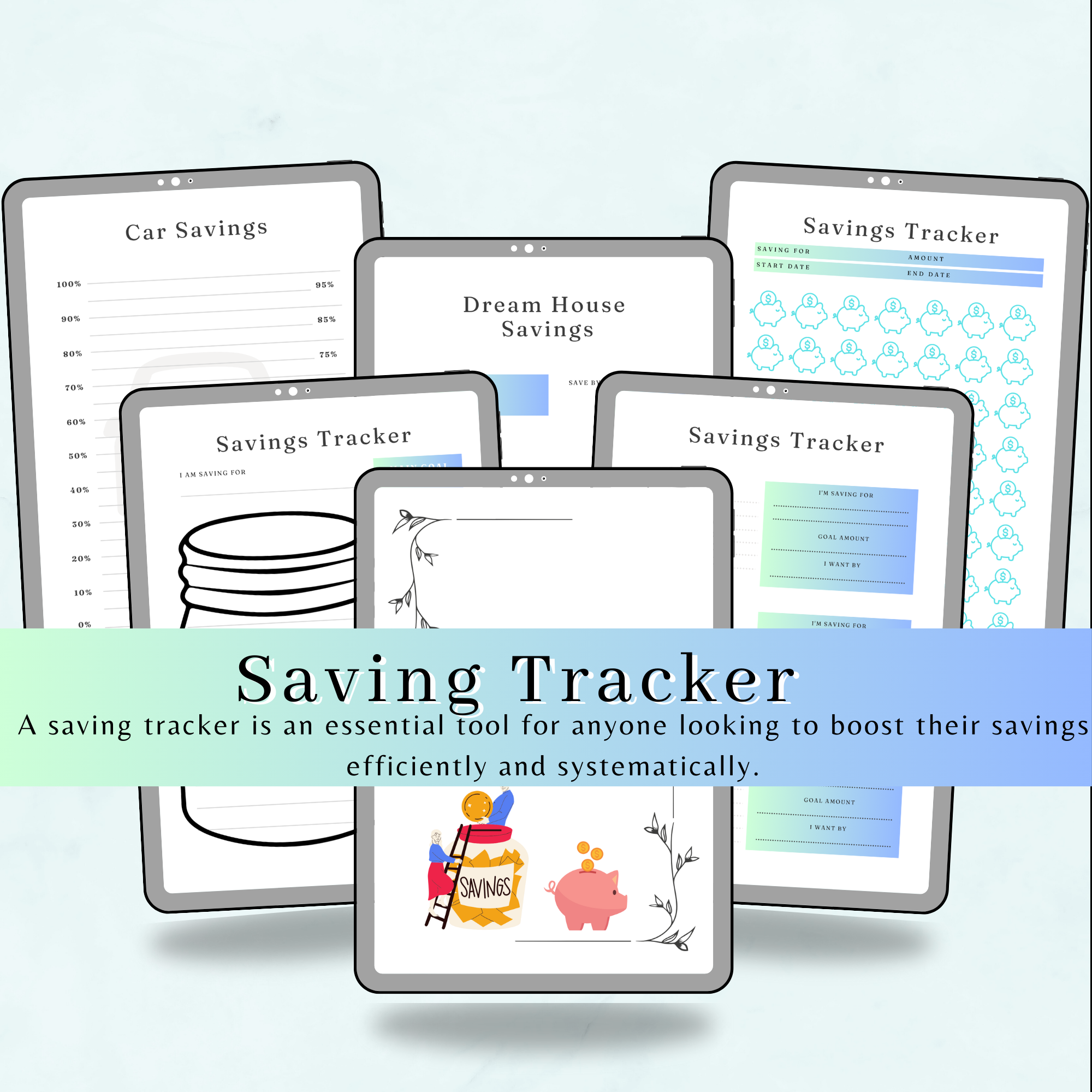 Digital Saving Tracker – Plan, Track & Achieve Your Financial Goals