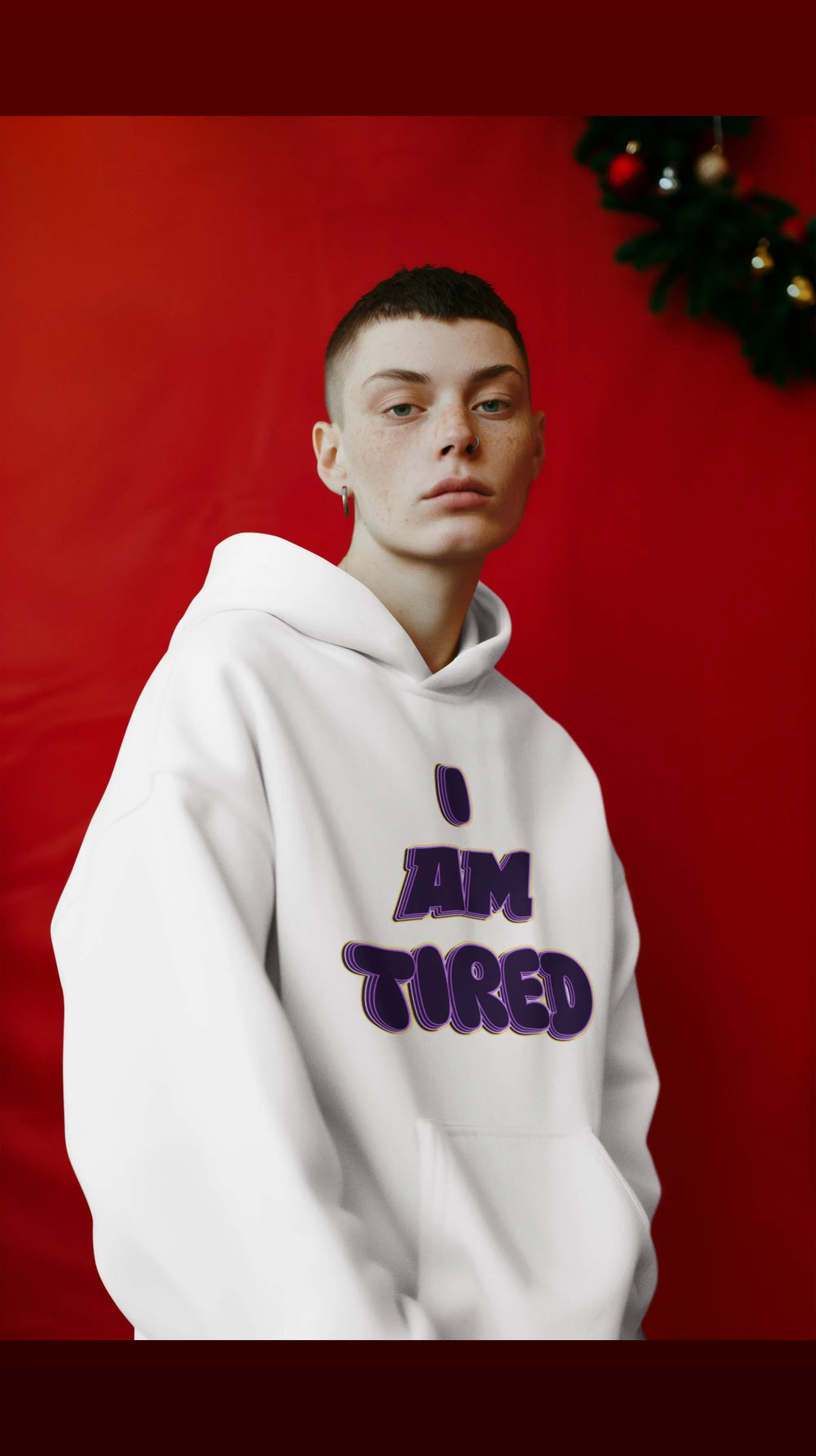 I Am Tired Hoodie