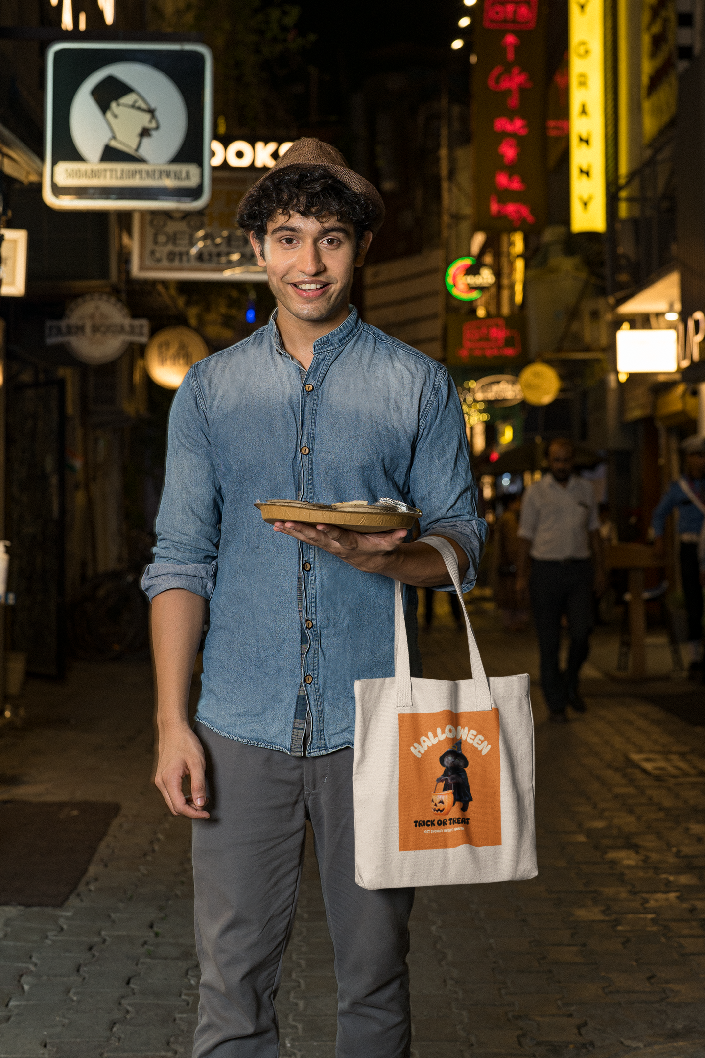 Halloween Themed Tote Bag