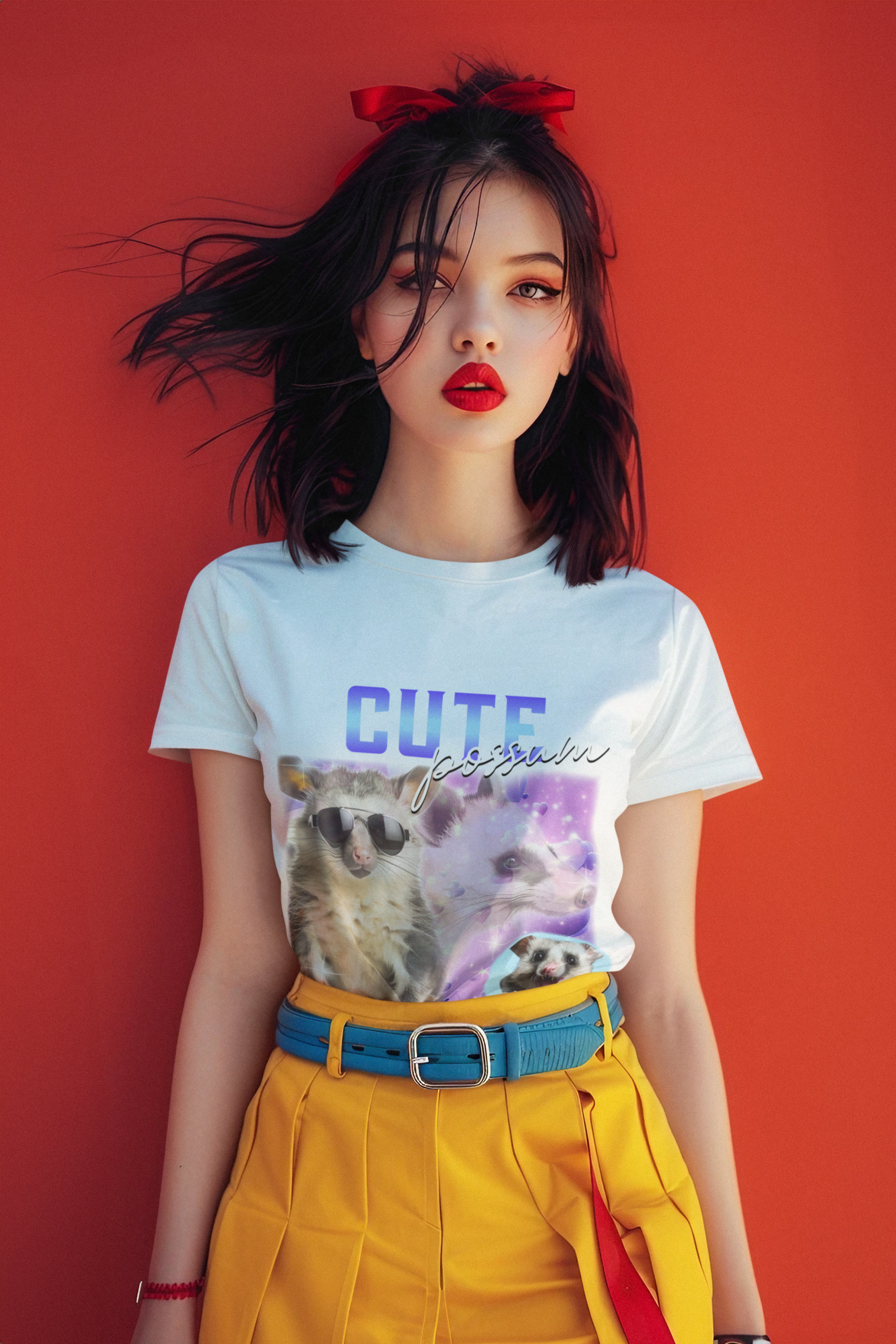 Cute Animal Print T-Shirt